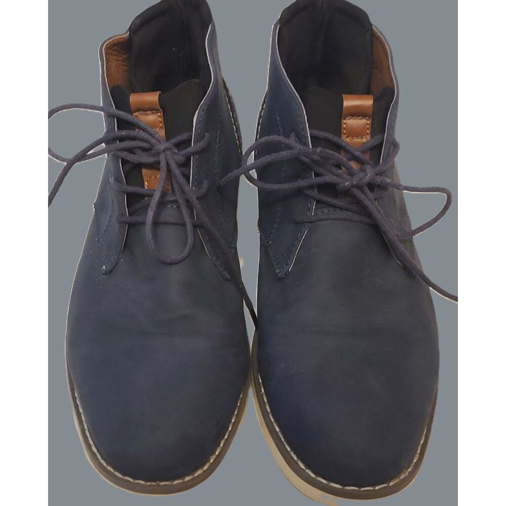 Men's Javier Chukka  Navy Ortholite Boots Sz 9M Sonoma Goods For Life Vitalize
